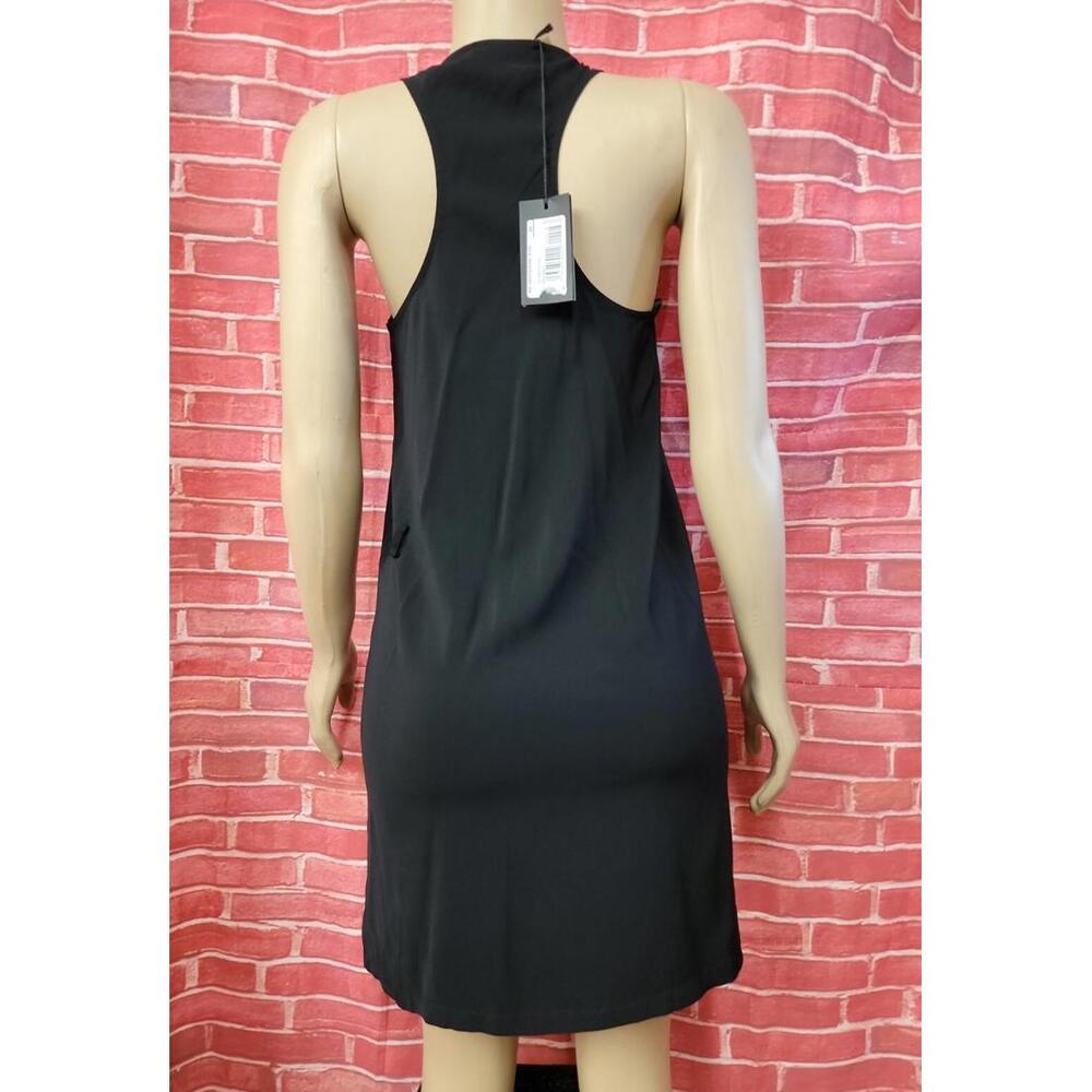 Patrizia Pepe Firenze DESIGNER Black Size 40 Women's RacerBack Tank Dress NWT #C